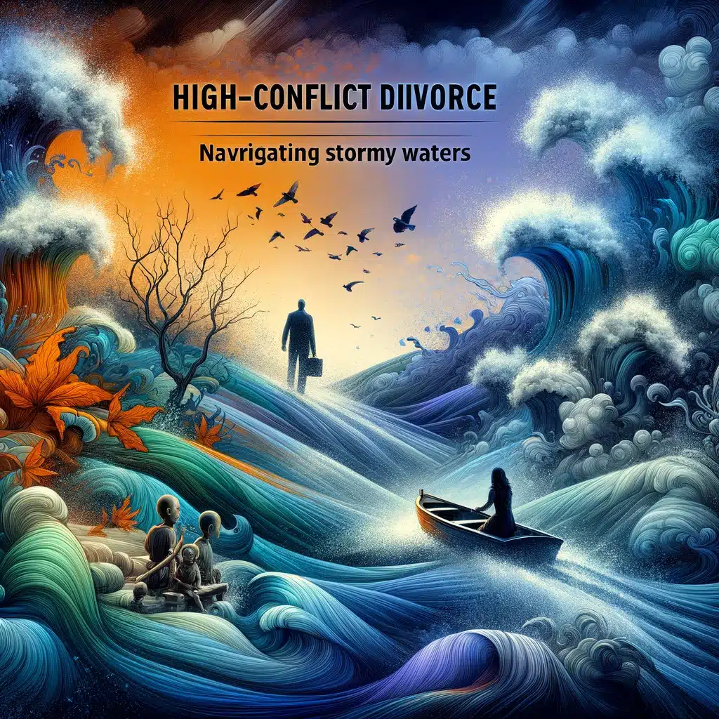 High-Conflict Divorce - Navigating Stormy Waters