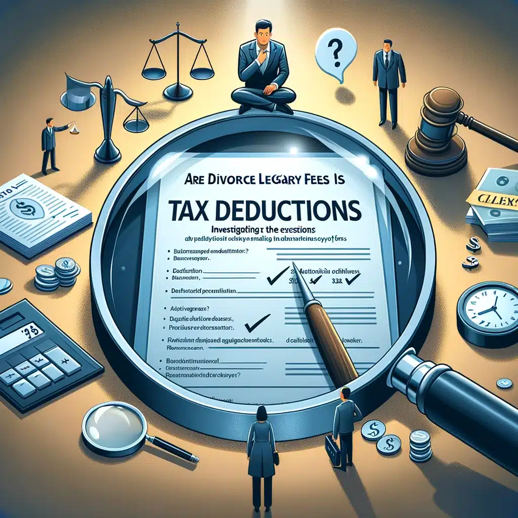 Are Divorce Legal Fees Tax Deductible Investigating the Exceptions