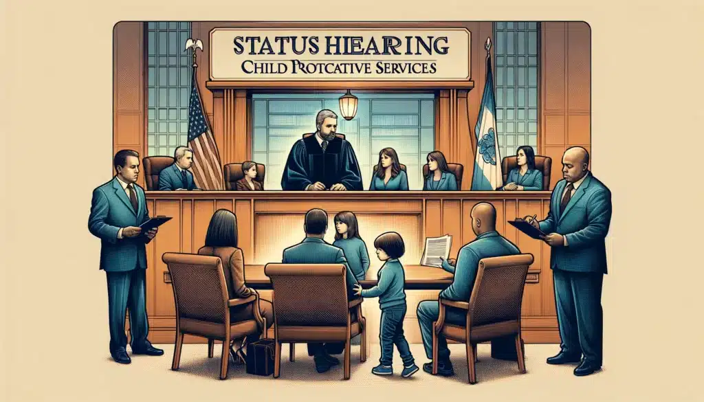 Understanding What Happens at a Status Hearing for Child Custody