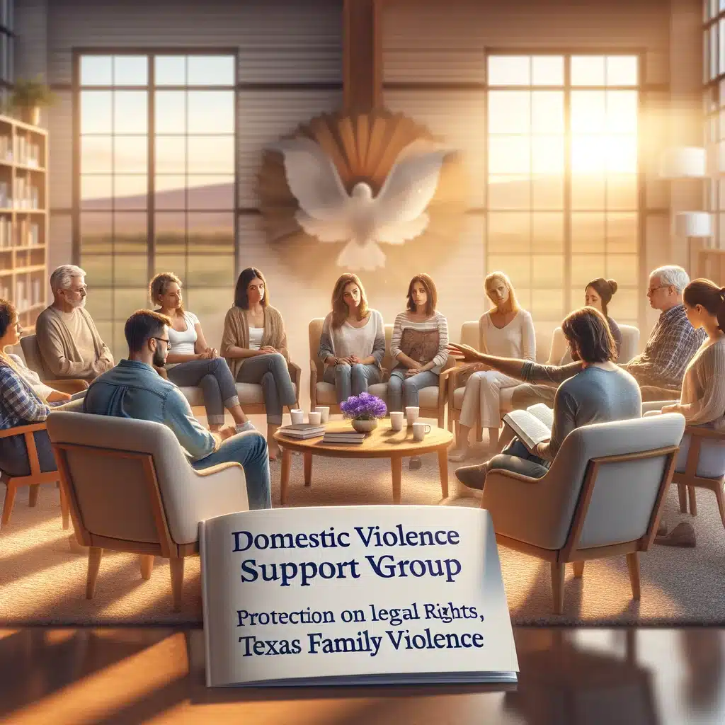 Texas divorce family violence protection