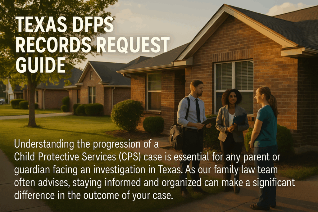 Overview of CPS Investigation Stages in Texas