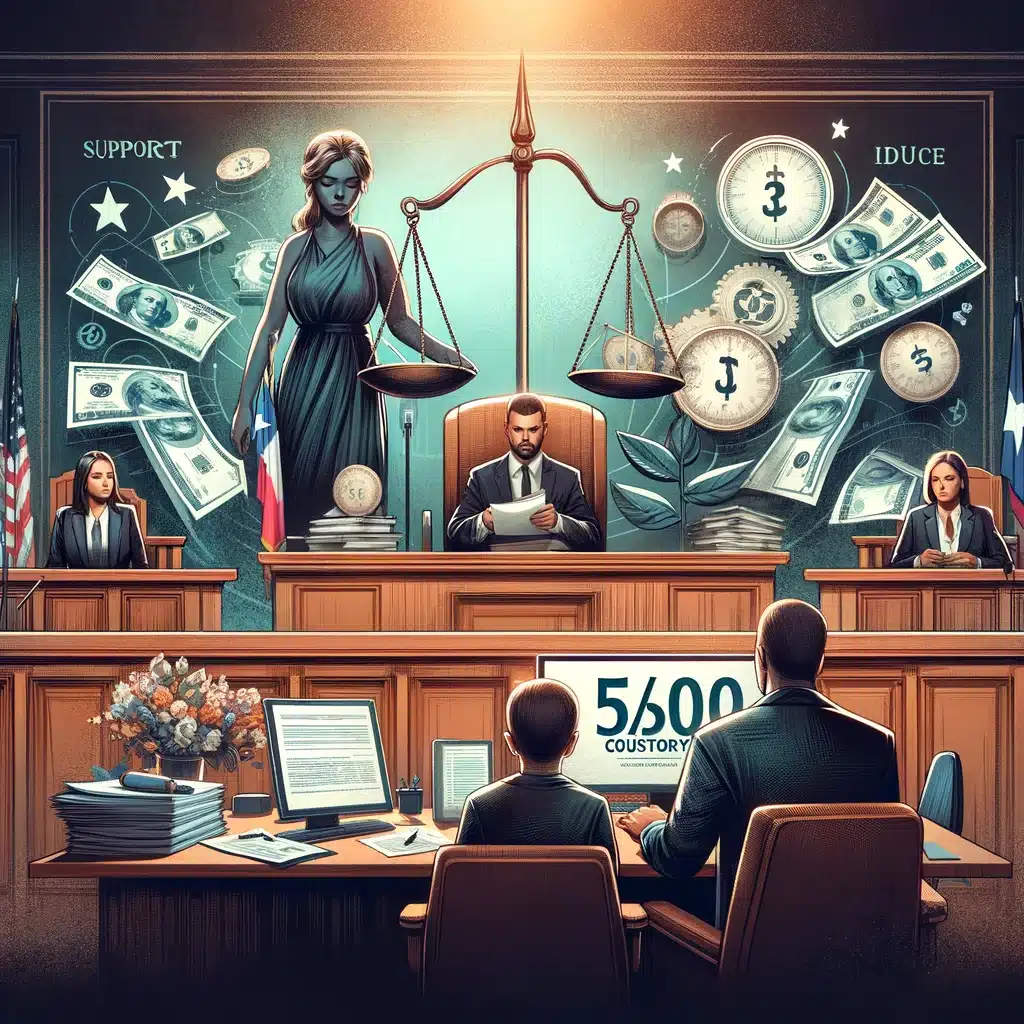 50/50 Custody Child Support Texas: Navigating Court Hearings