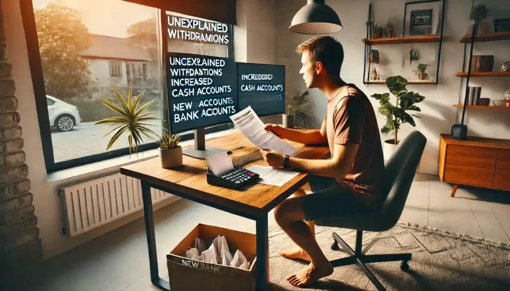 Sudden Changes in Financial Habits