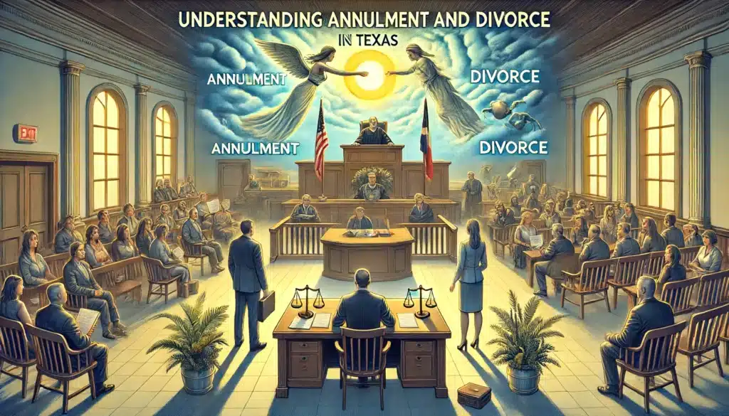 Understanding Annulment and Divorce in Texas