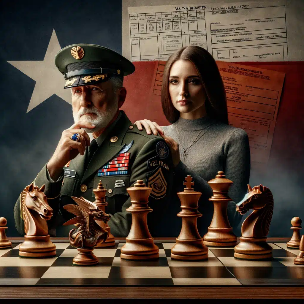 How VA Benefits are impacted in a Texas divorce