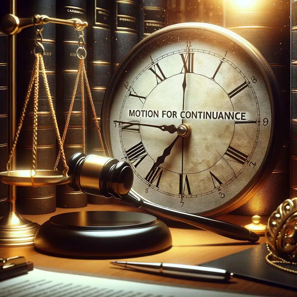 Motions for Continuance in Texas Courts