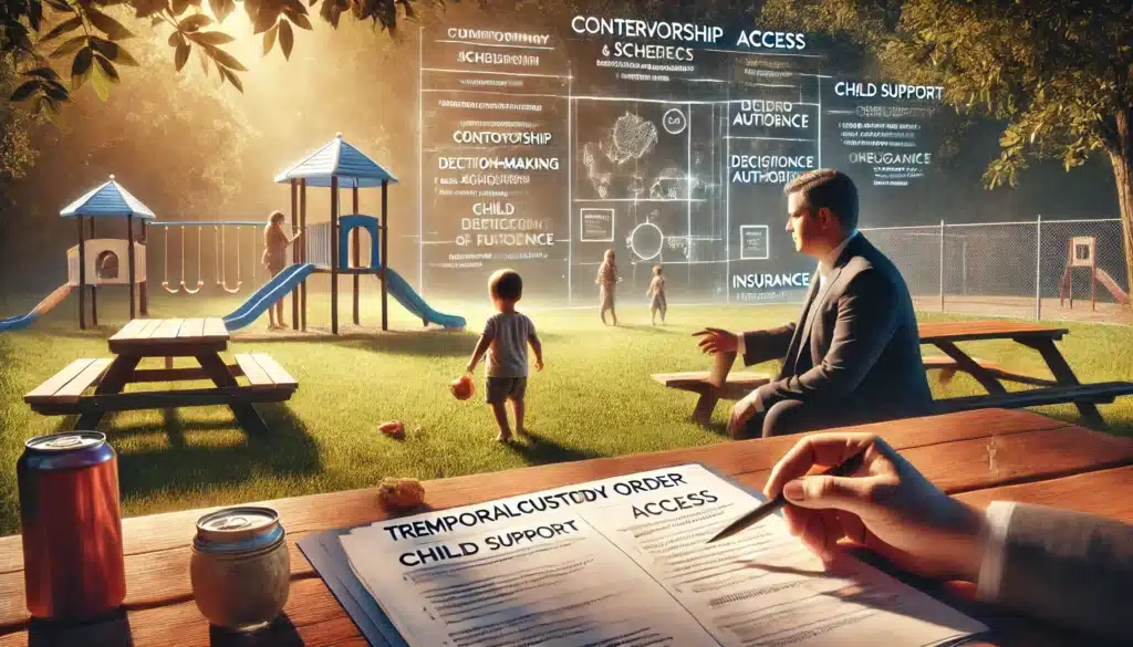 Components of a Temporary Custody Order