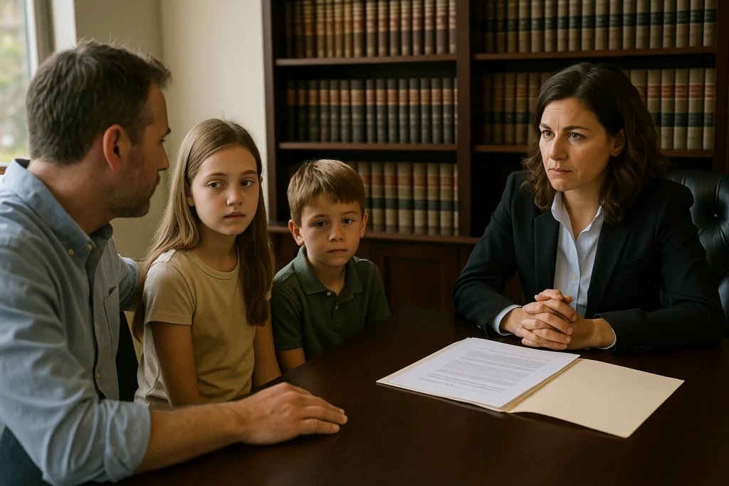 least common form of custody arrangement