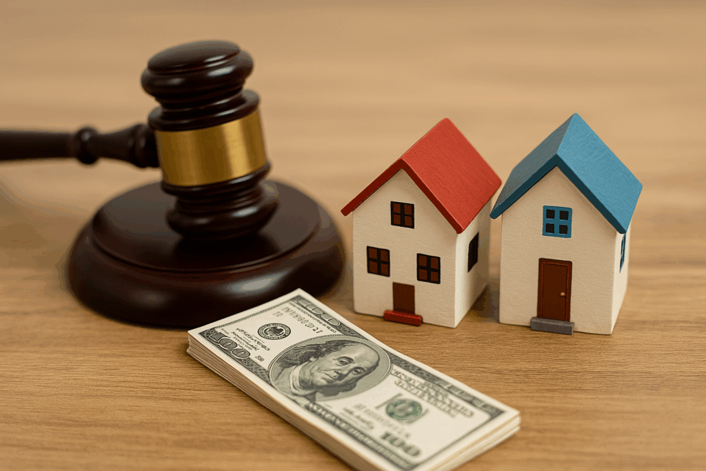 mix community and separate property