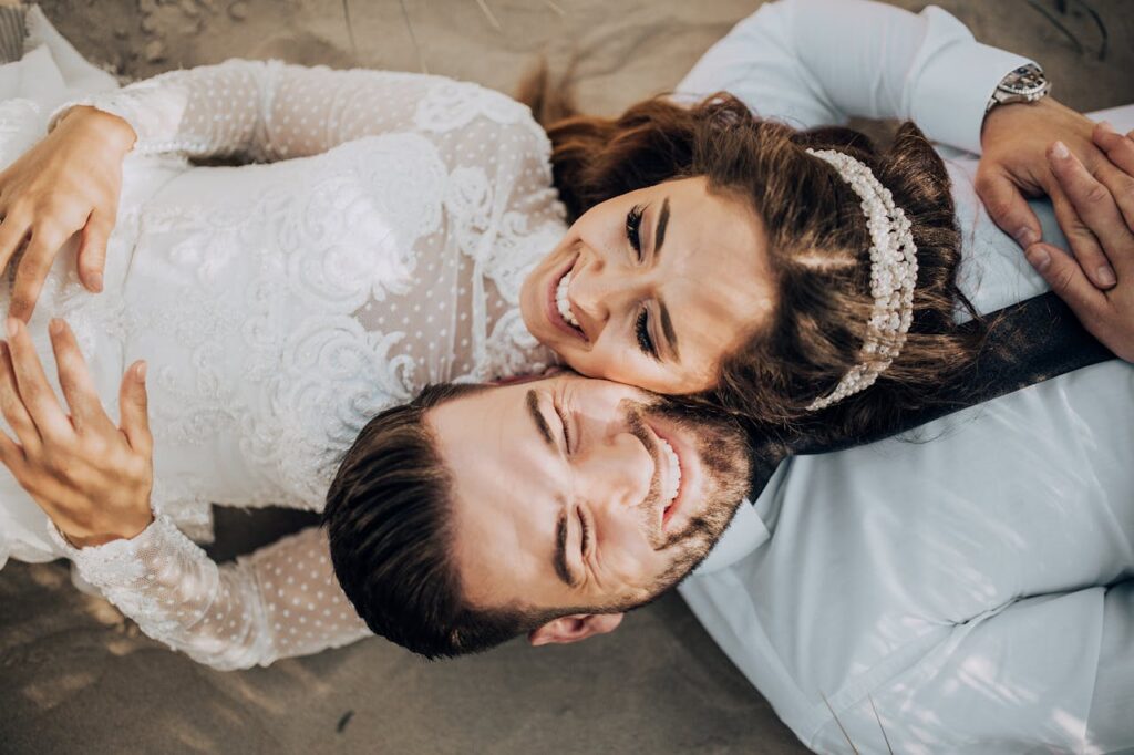 newlywed couple 