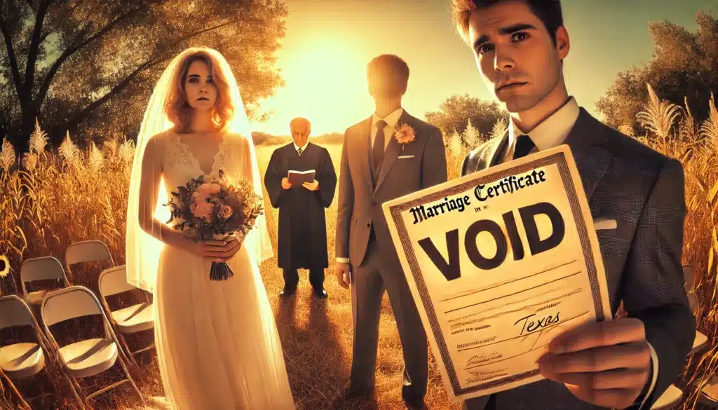 What Constitutes a Void Marriage in Texas