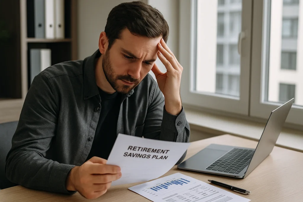 dividing retirement savings in a divorce