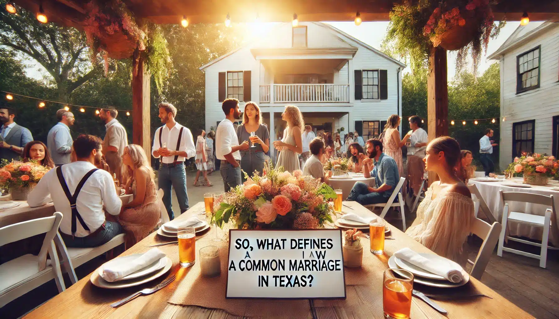 What Defines a Common Law Marriage in Texas