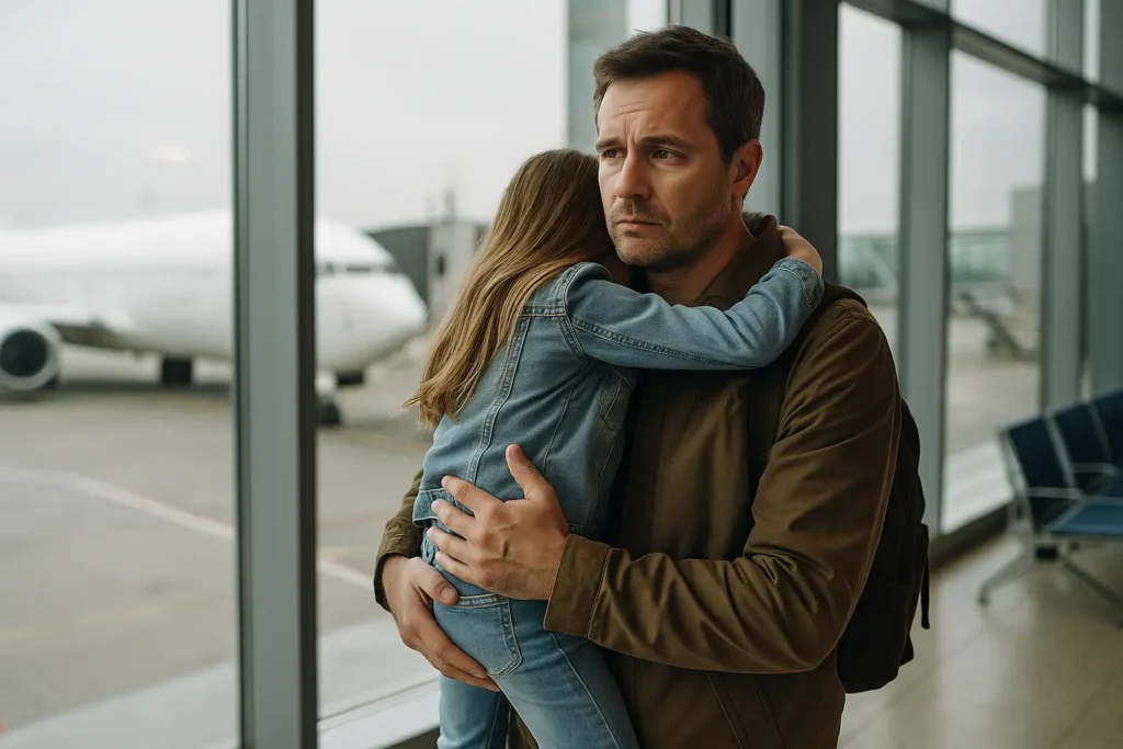 how far can a non custodial parent move