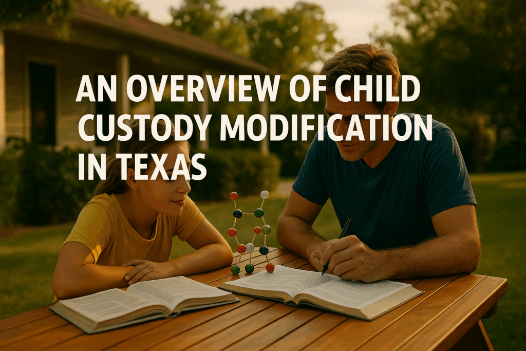 An overview of child custody modification in Texas.