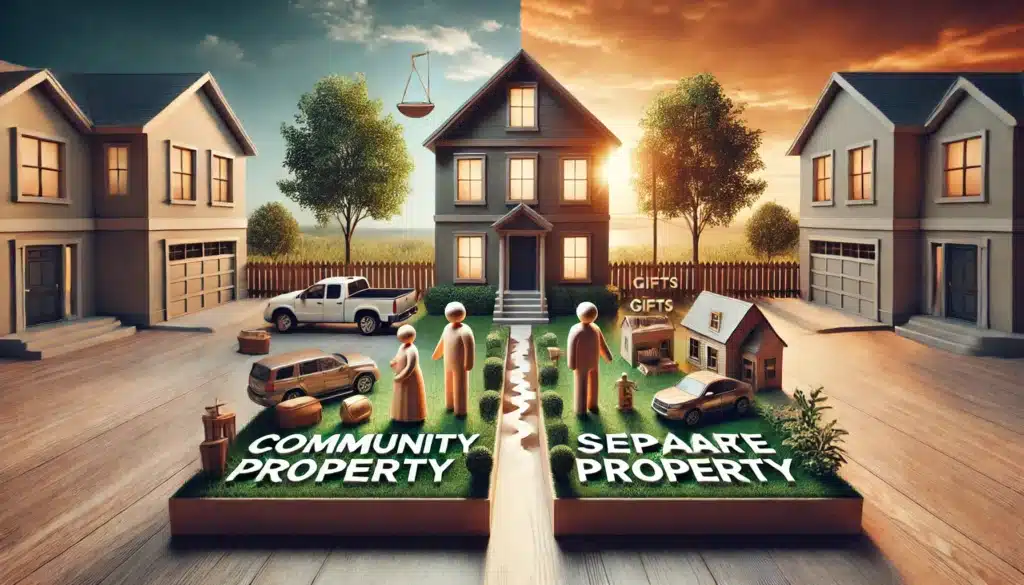 Community Property vs. Separate Property