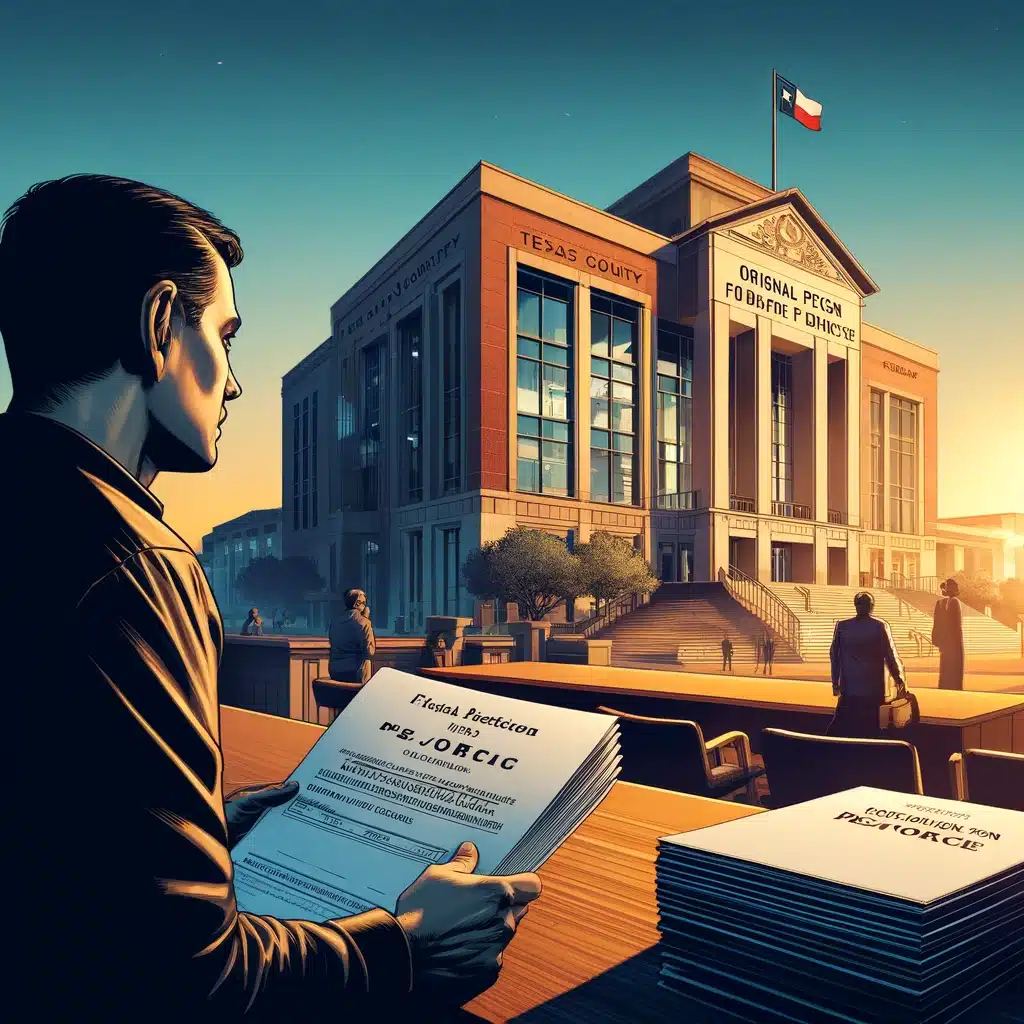 Starting the Process: Filing the Petition