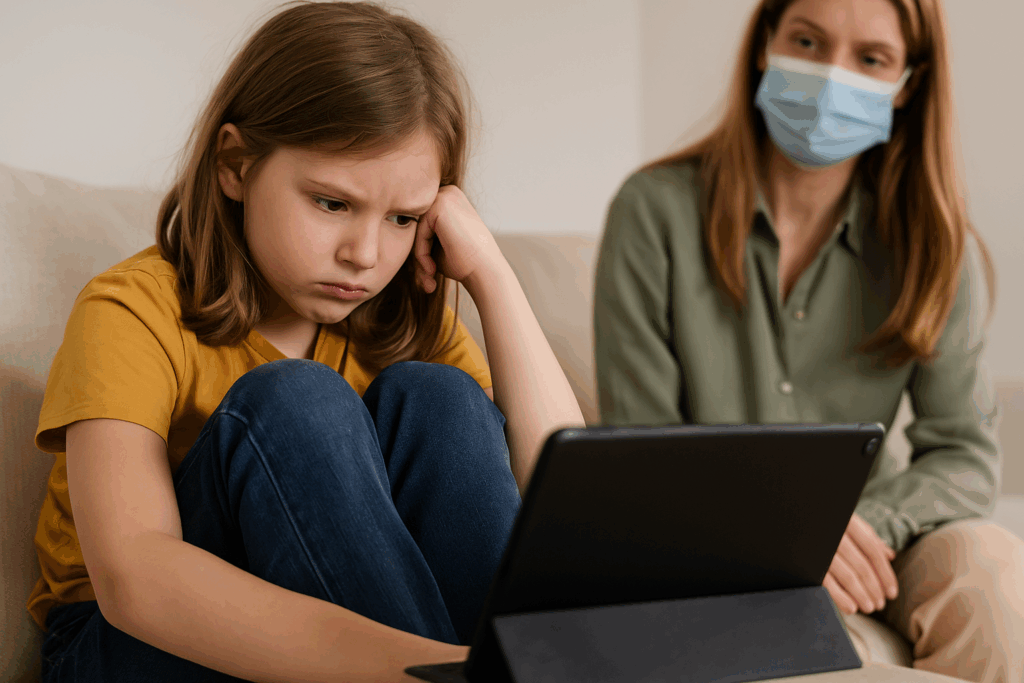 Social Distancing and Co-parenting