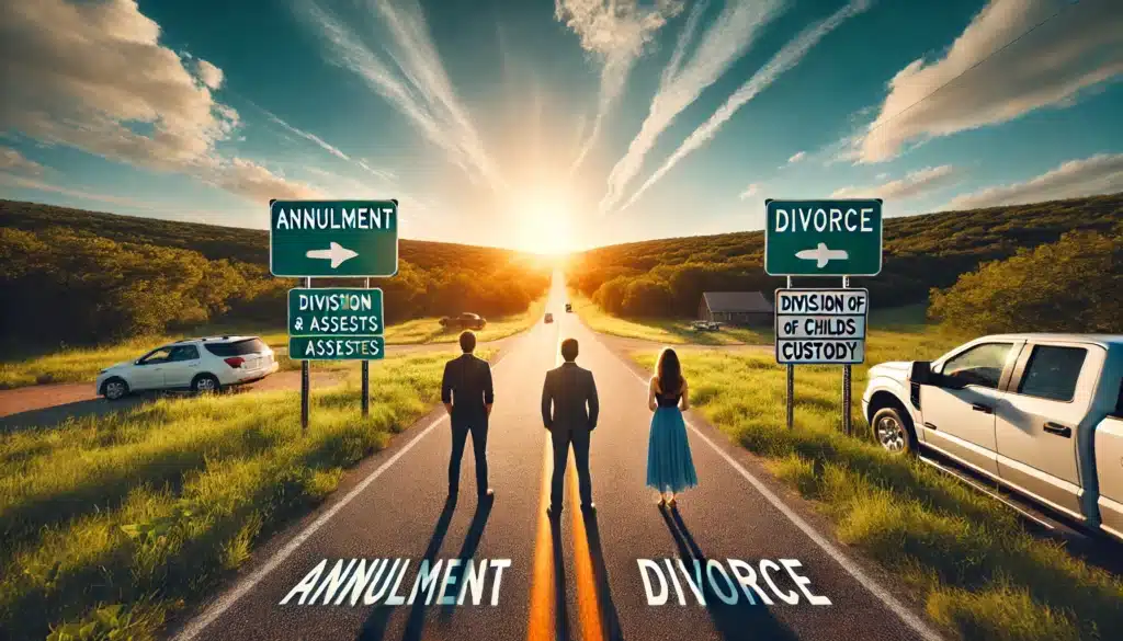 Navigating the Basics of Annulment vs. Divorce in Texas