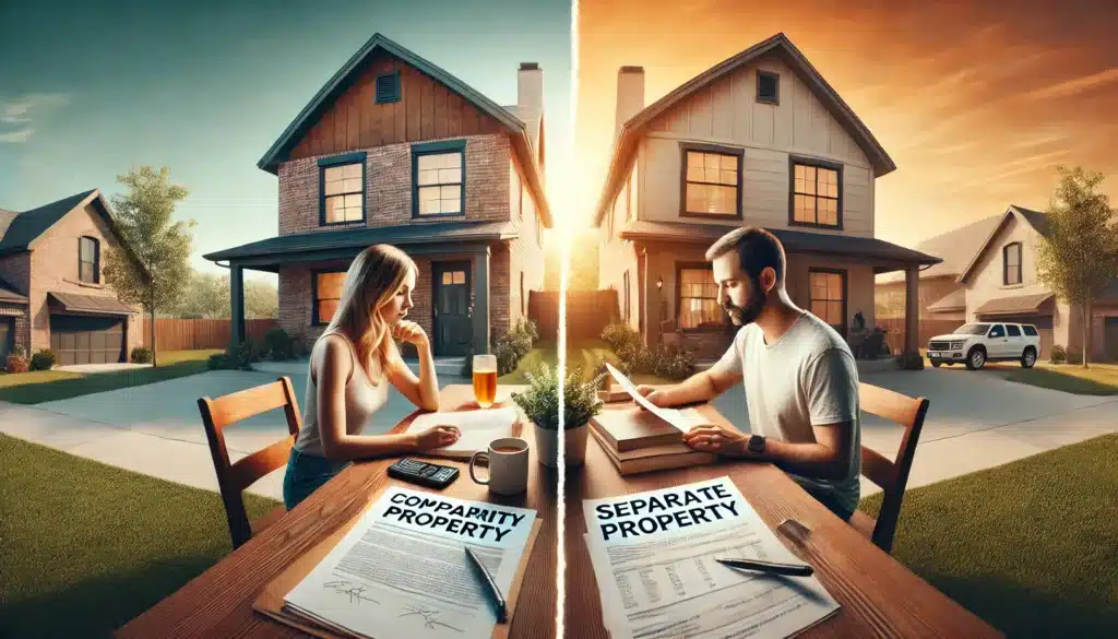 Understanding Community and Separate Property in Texas