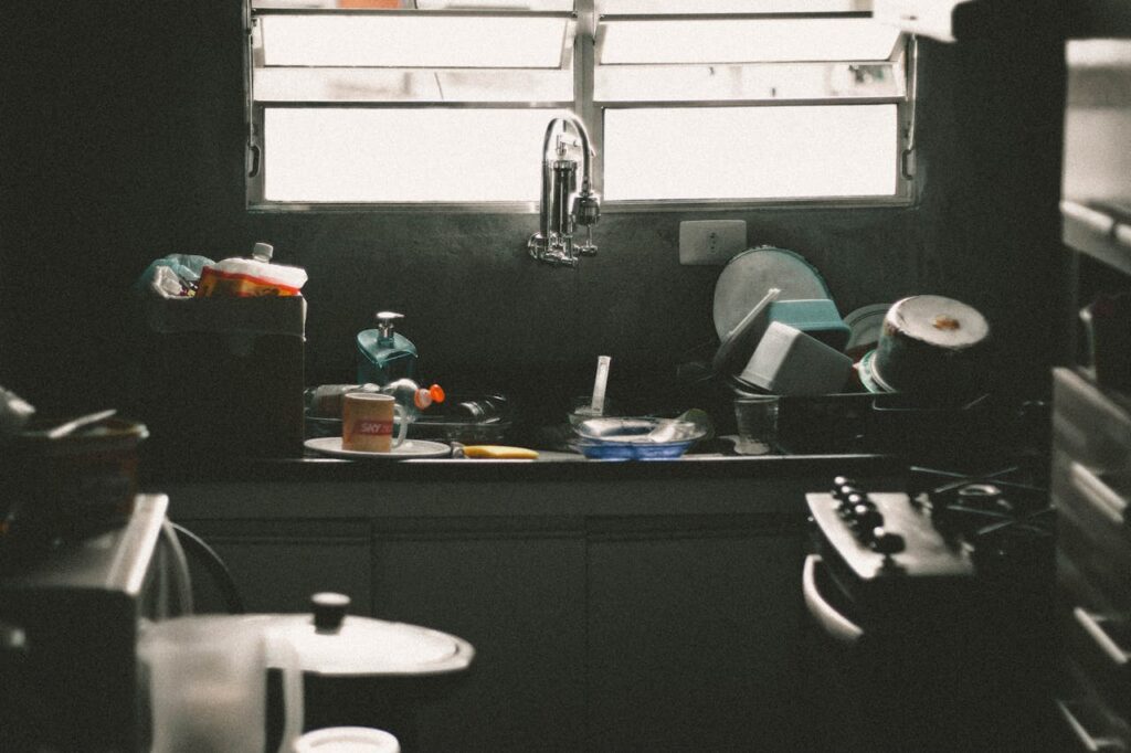 messy home