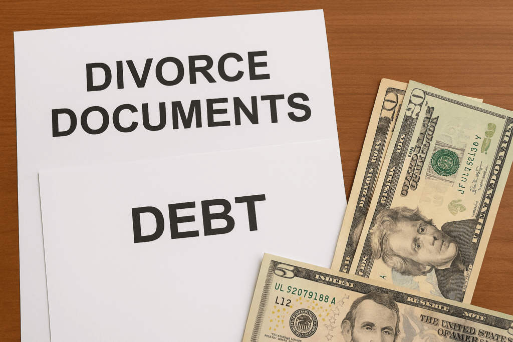 Debt and Divorce in Texas