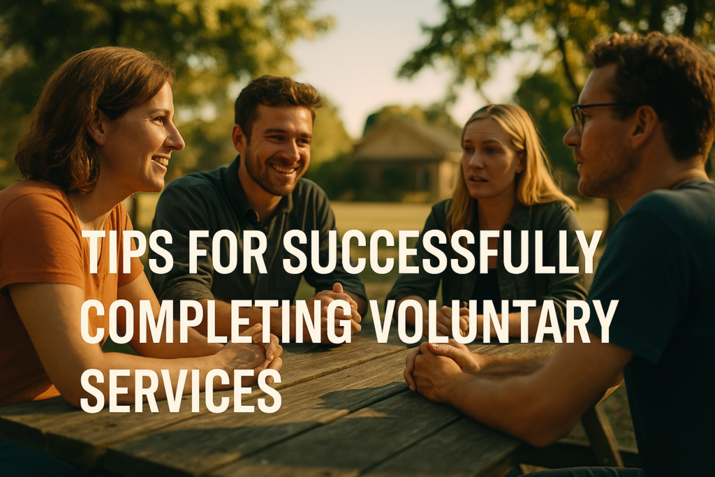 Tips for Successfully Completing Voluntary Services.