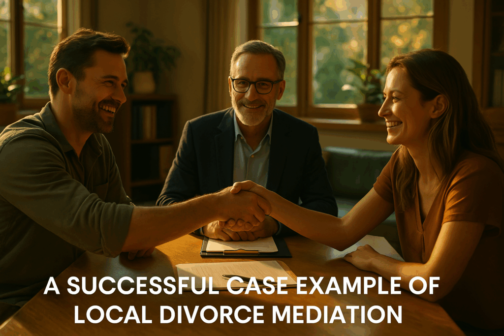 A successful case example of local divorce mediation.