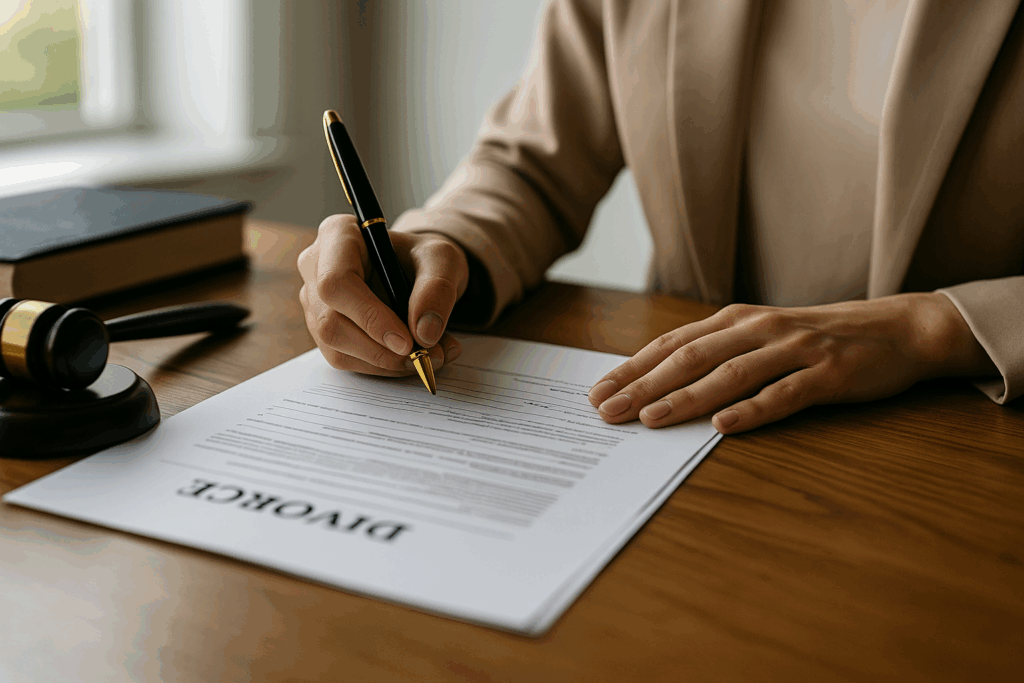 Filing Divorce Once the Paperwork Is Completed