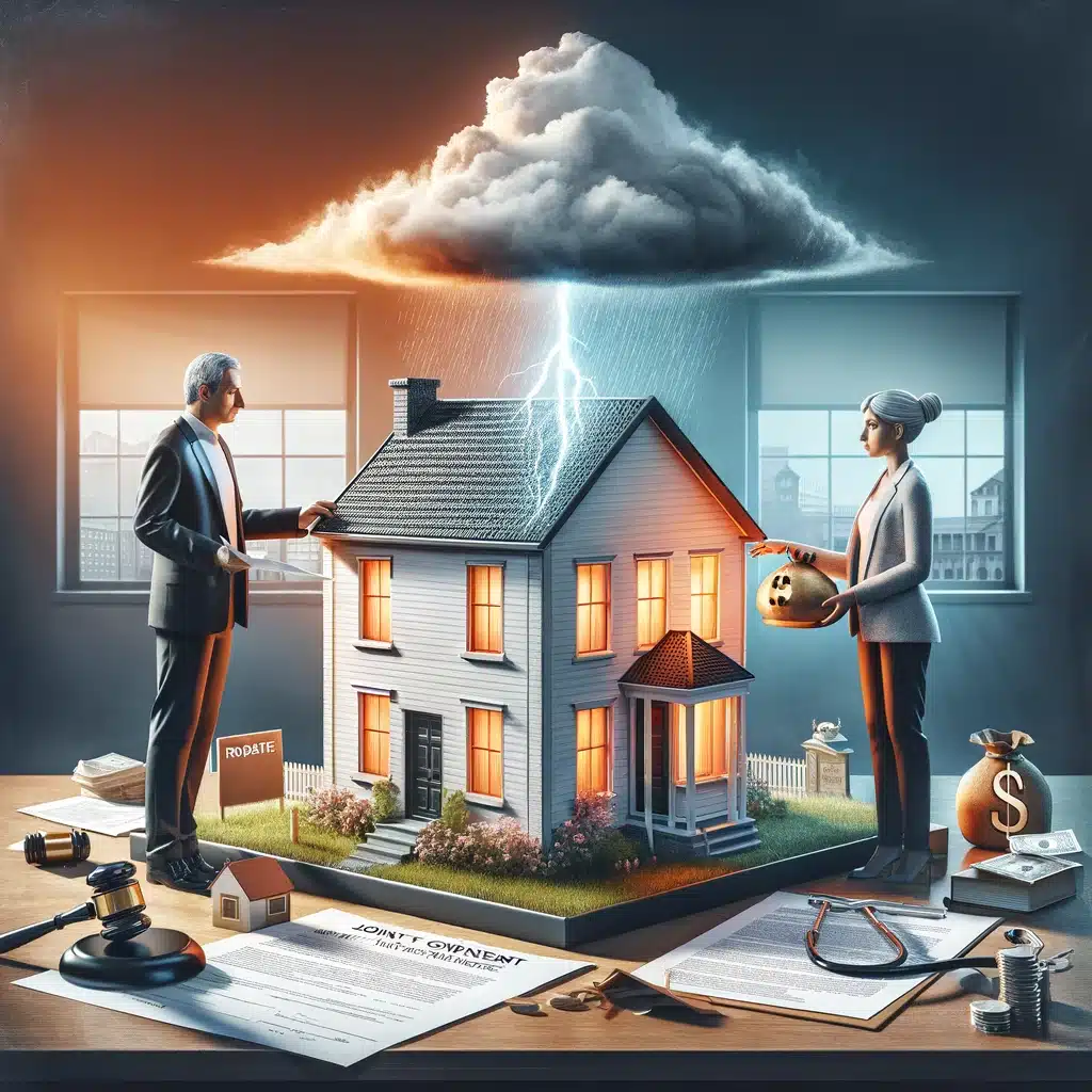 Property owned jointly with another person