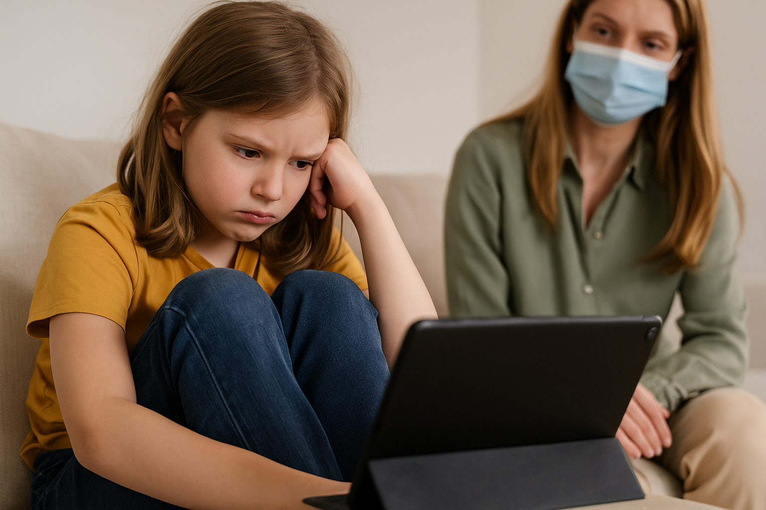 Social Distancing and Co-parenting