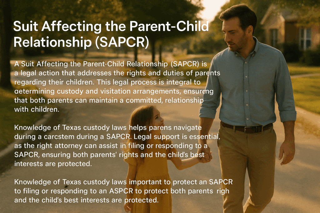 Suit Affecting the Parent-Child Relationship (SAPCR)