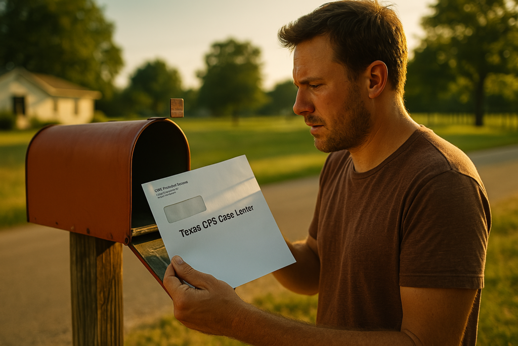 Texas CPS Case Closure Letter