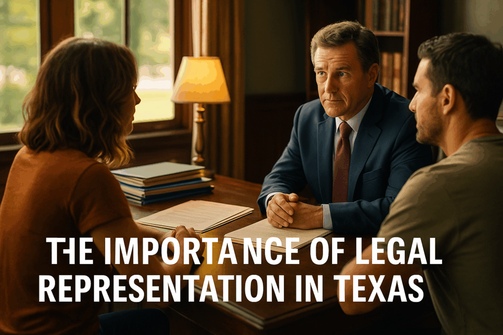 The importance of legal representation in Texas divorces. Equitable Distribution in Texas