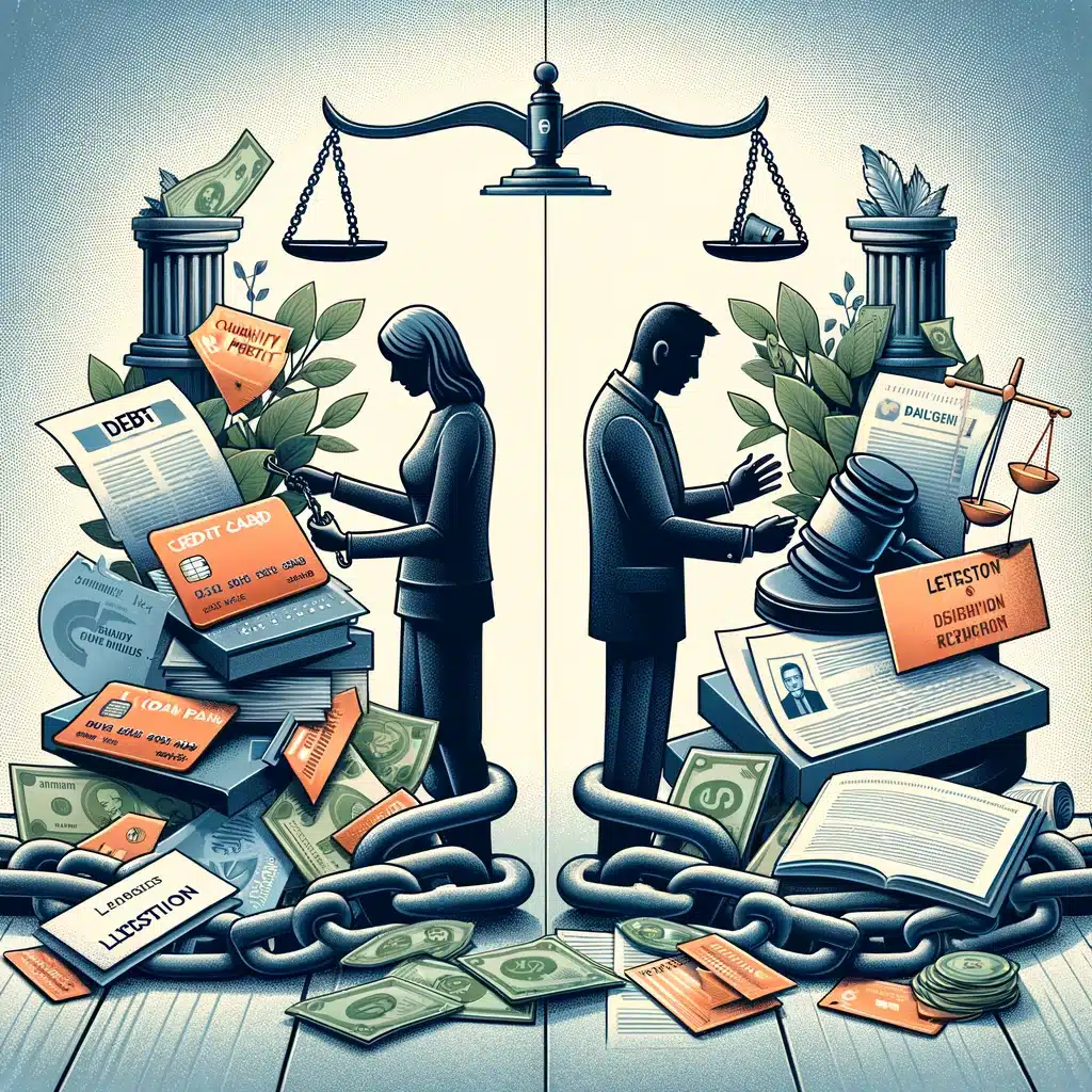 Impact of Community Property on Debts