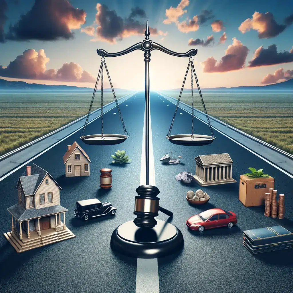 Final divorce decree: Asset division