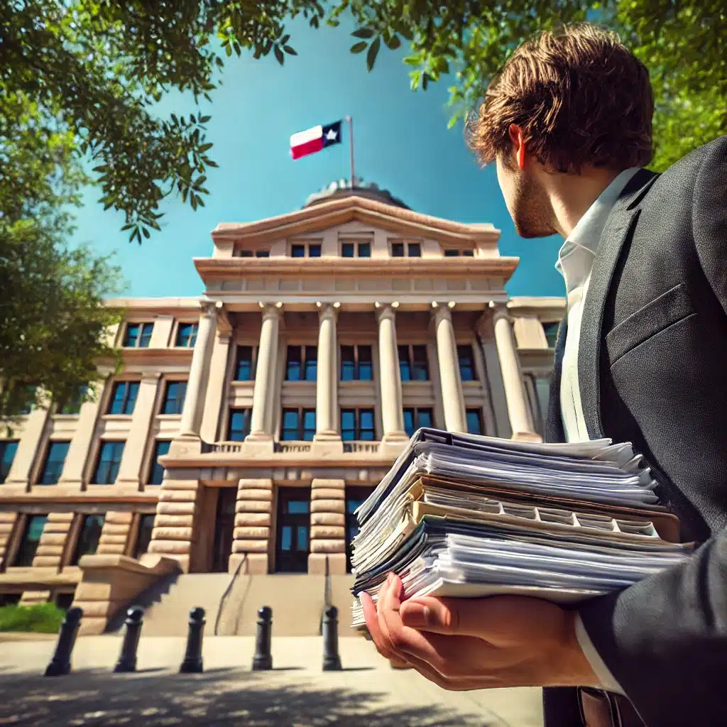 Preparing to testify in Texas temporary orders hearing