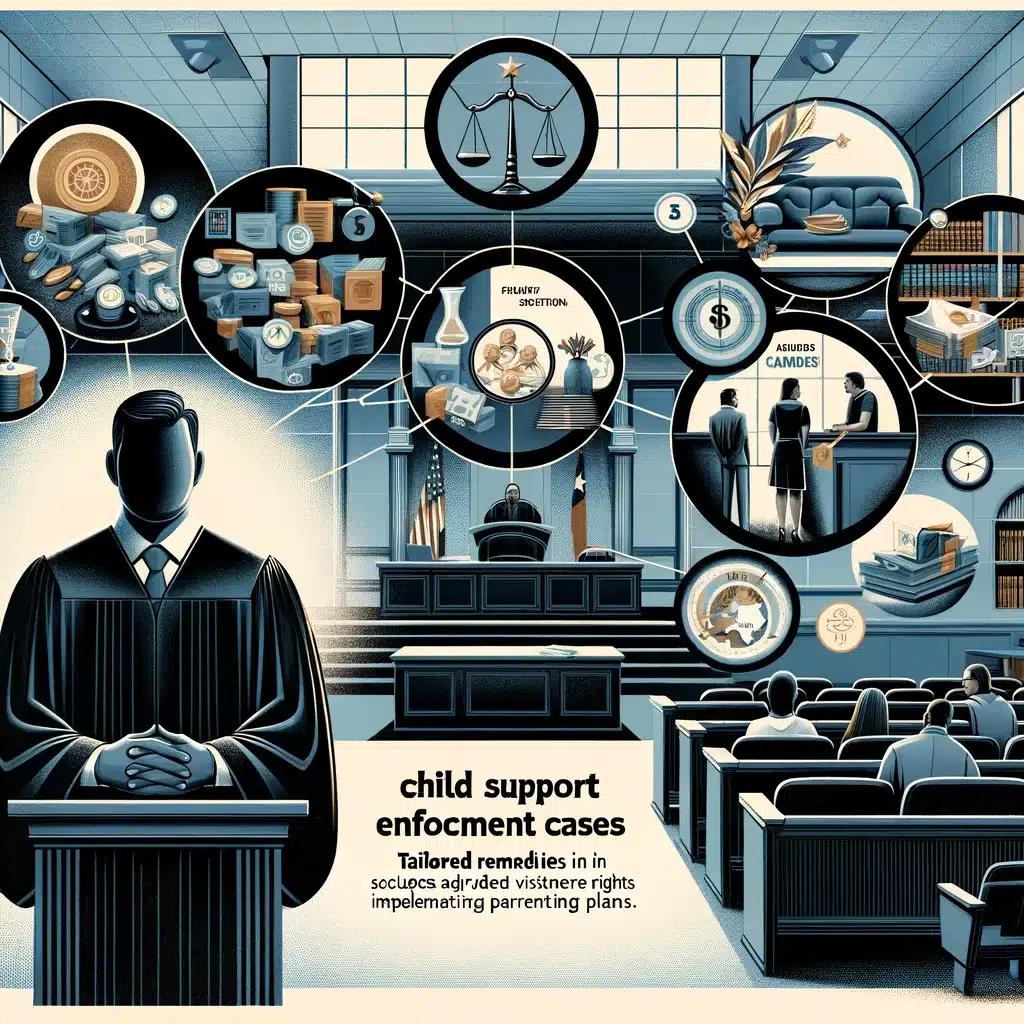 Legal Remedies in Child Support Enforcement Cases in Texas