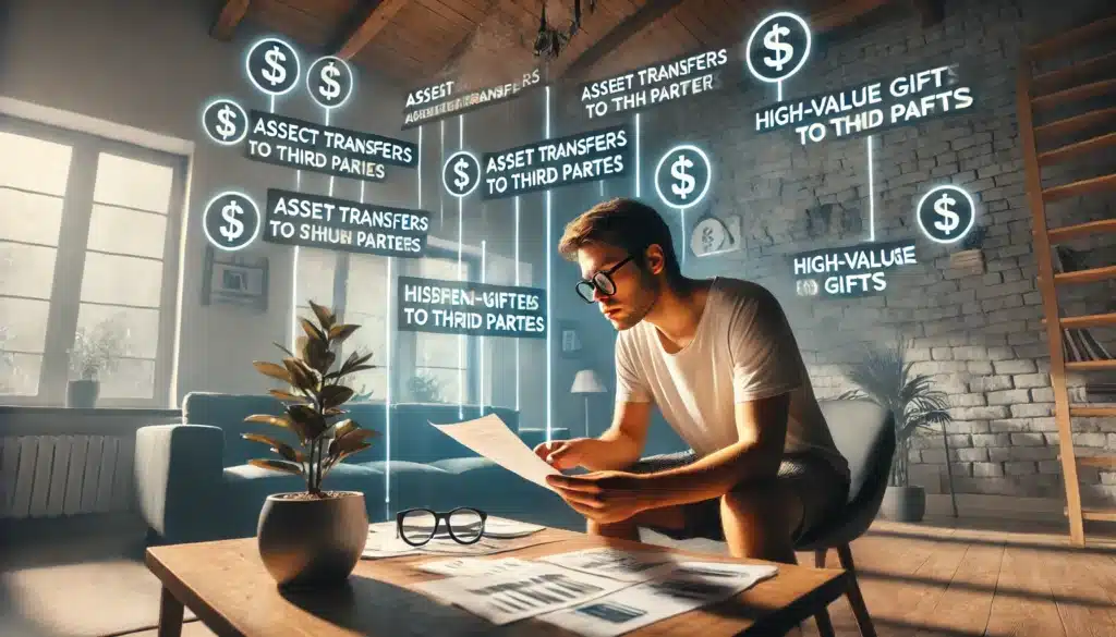 Transfers and Gifts to Third Parties
