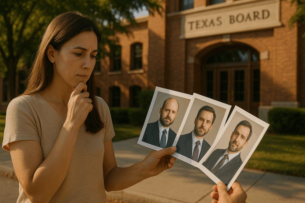 A client selecting the best child custody attorney in Texas.