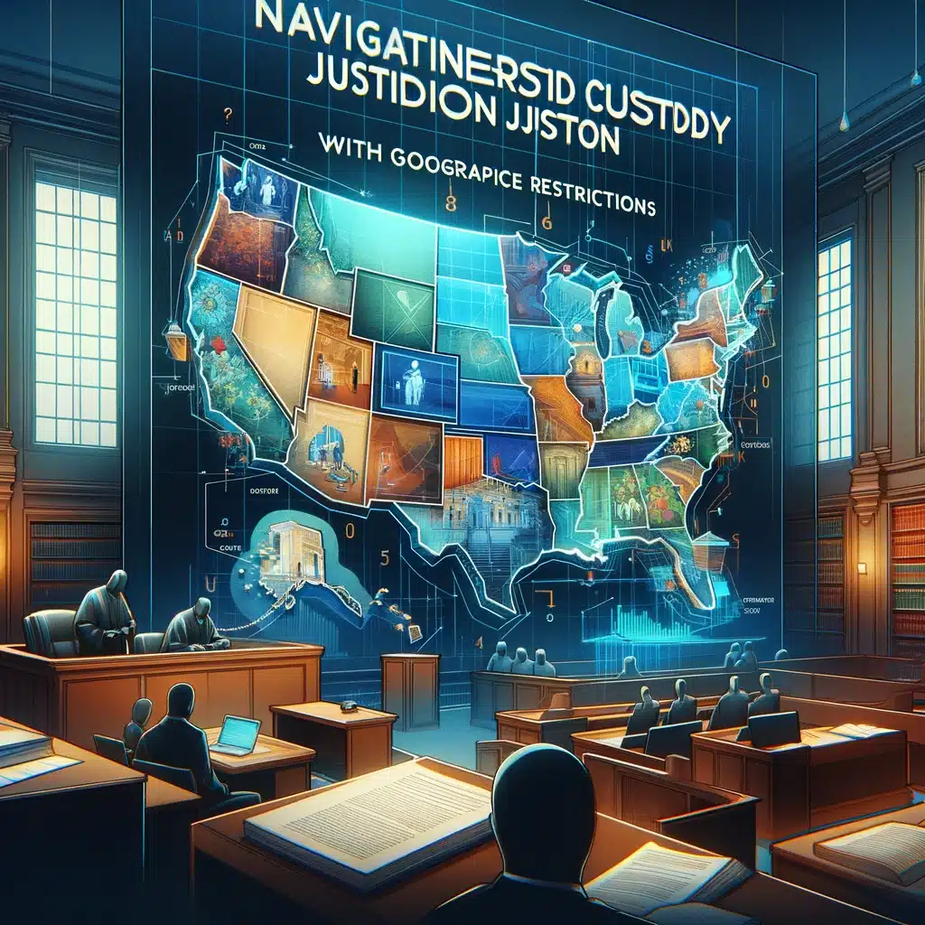 Navigating Interstate Custody Jurisdiction with Geographic Restriction what does contiguous counties mean