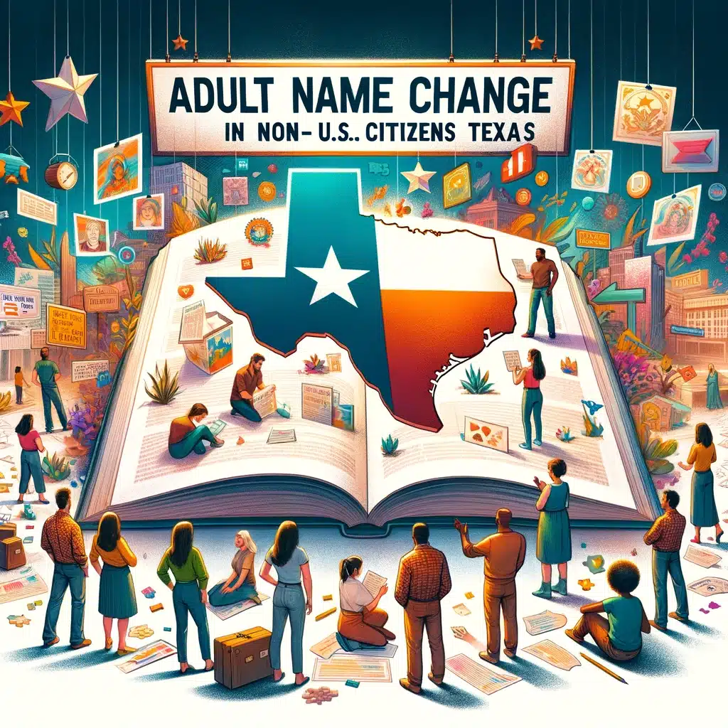 Adult Name Change in Texas for Non-U.S. Citizens