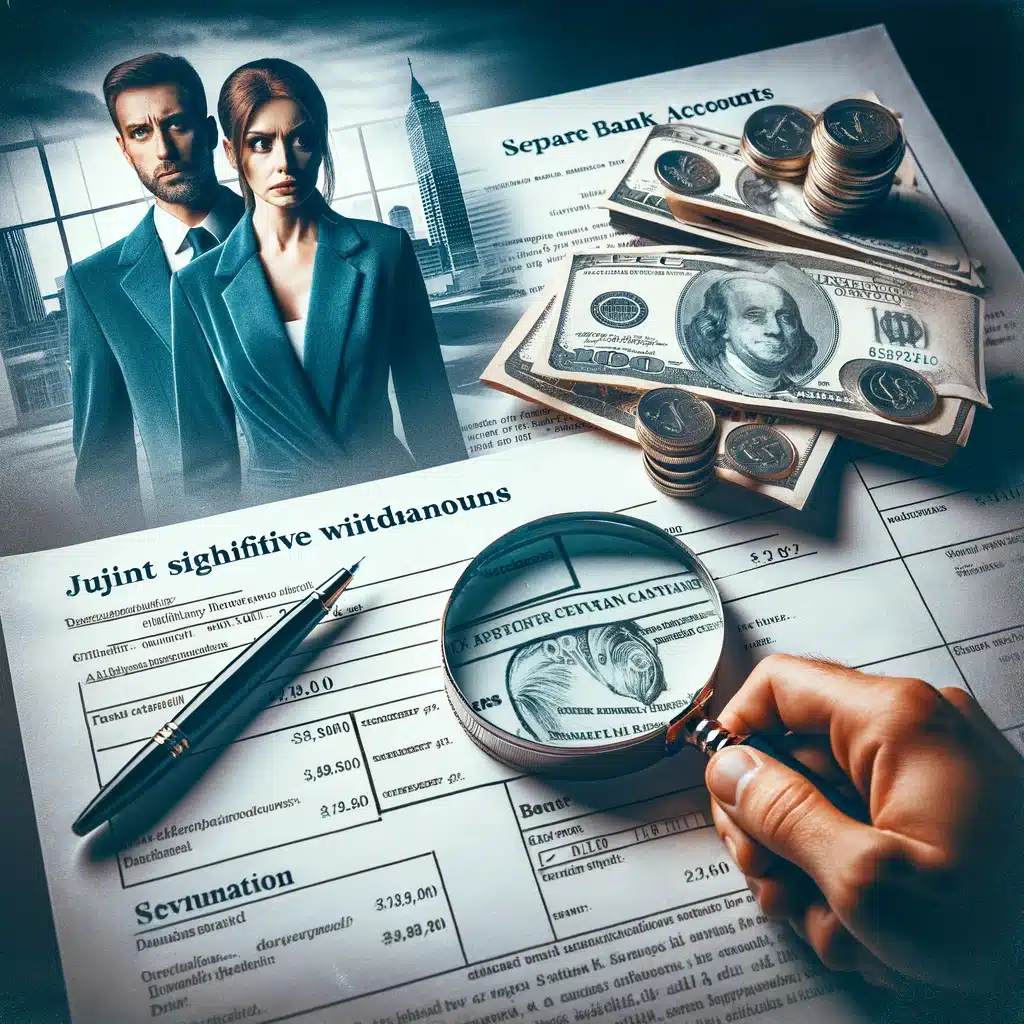 Divorce and Separate Bank Accounts Investigating the Reasons Behind Withdrawals