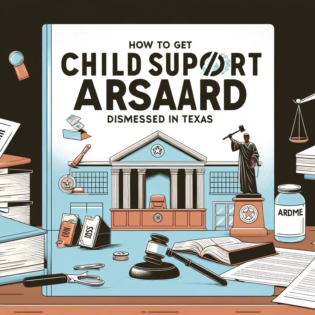 how to get child support arrears dismissed in texas