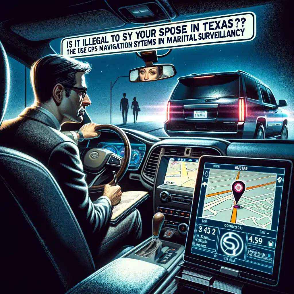 Is It Illegal to Spy on Your Spouse in Texas? The Use of OnStar and GPS Navigation Systems in Marital Surveillance