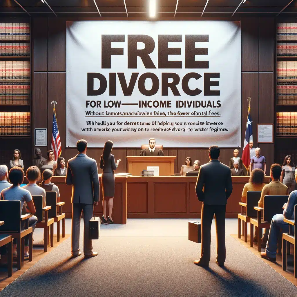 Free Divorce in Texas for Low-Income Individuals Navigating the Process