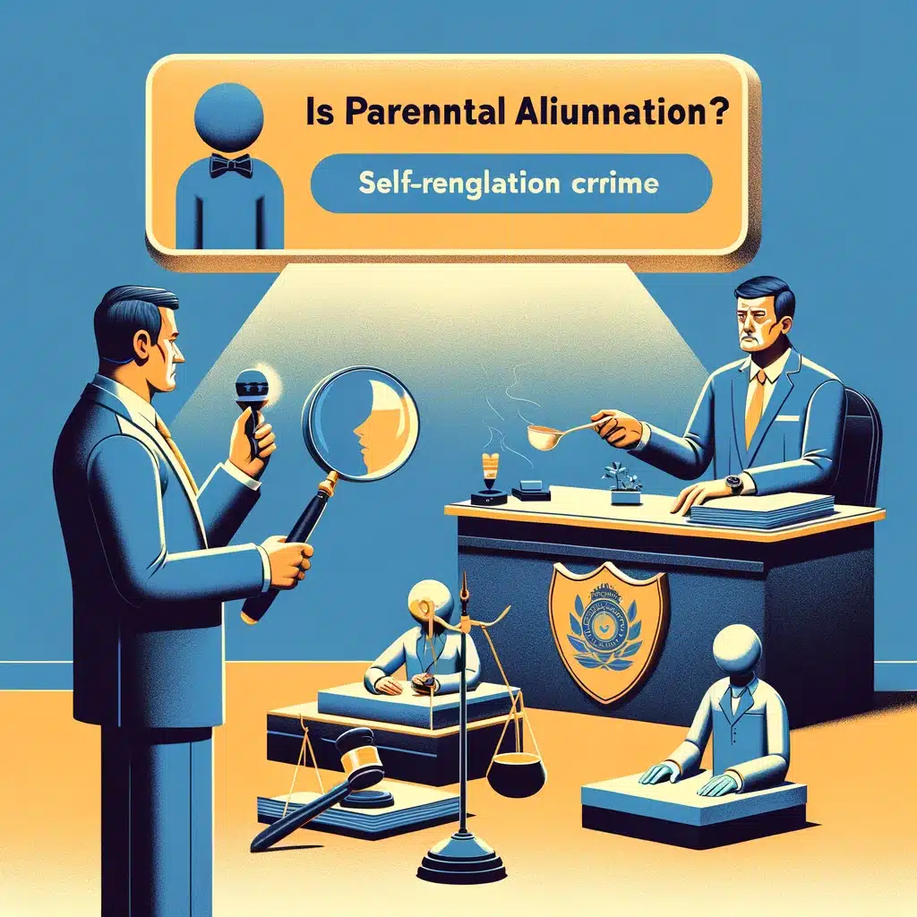 Is Parental Alienation a Crime Self-Regulation Post-Divorce or Custody Case