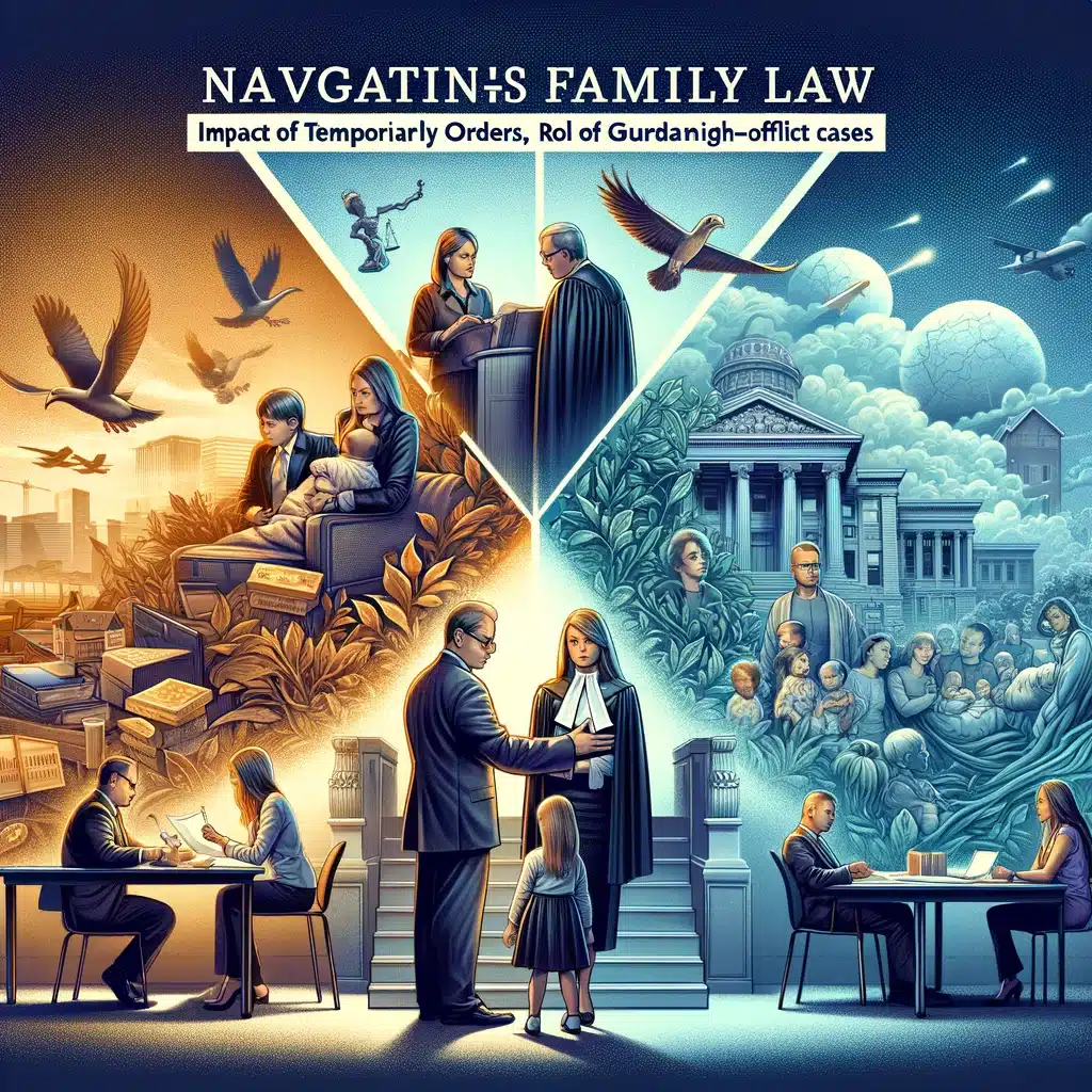 Navigating Texas Family Law Impact of Temporary Orders, Role of Guardians, High-Conflict Cases