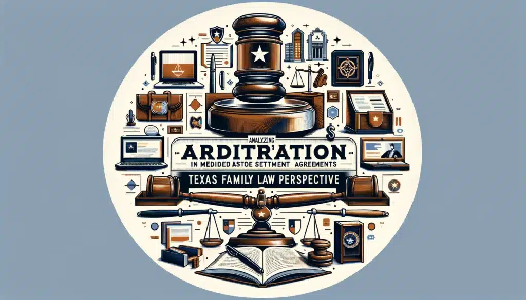 Analyzing the Scope of Arbitration in Mediated Settlement Agreements: Texas Family Law Perspective does a mediation agreement expire