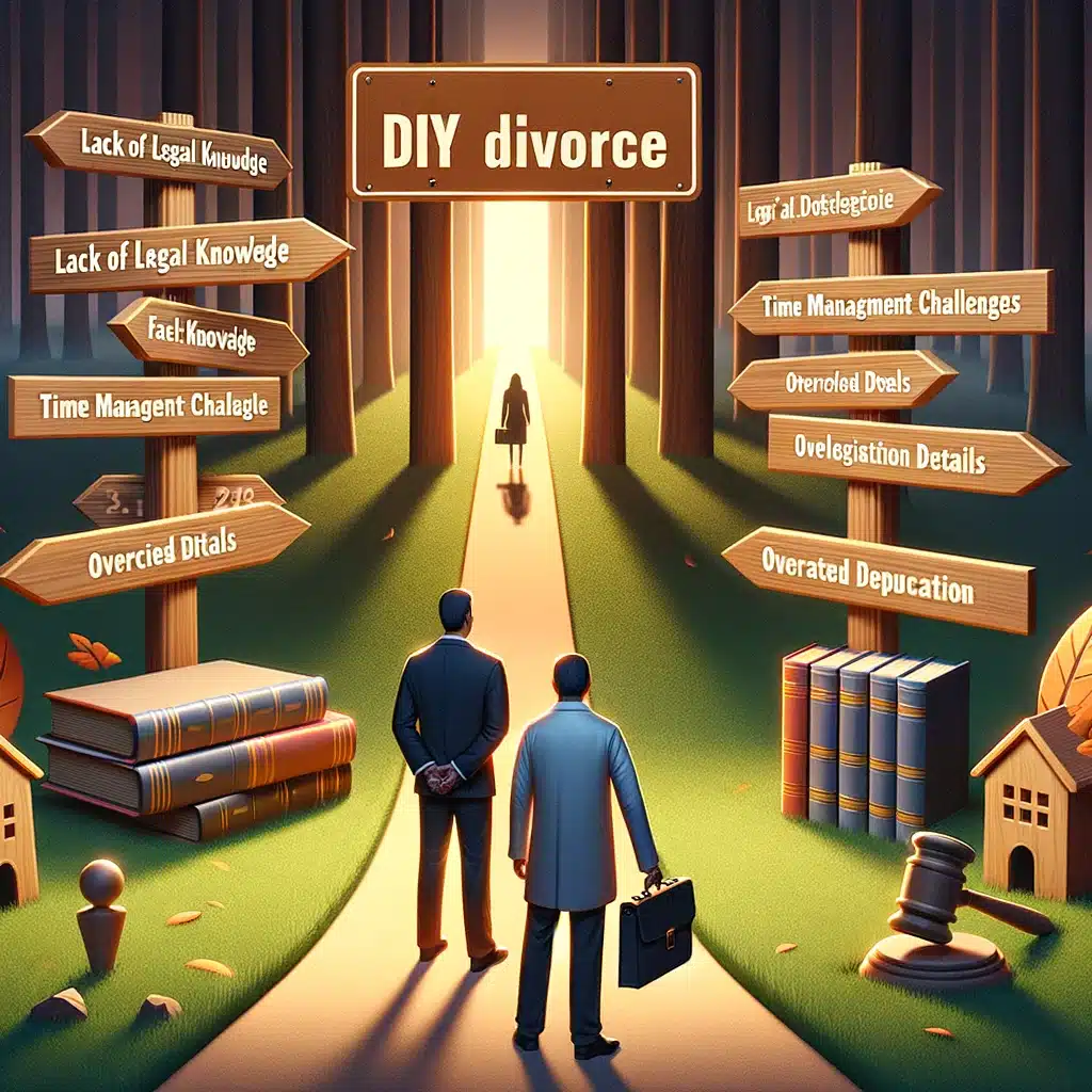 Identifying Key Areas Where DIY Divorce Mistakes Can Occur